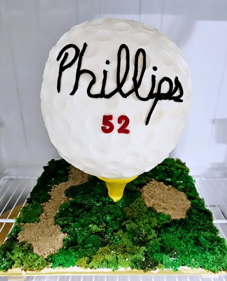 Golf Ball Cake
